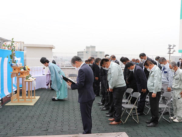 旧jaビル解体着手 安全祈願祭 トピックス Ja兵庫南 Eふぁ みん