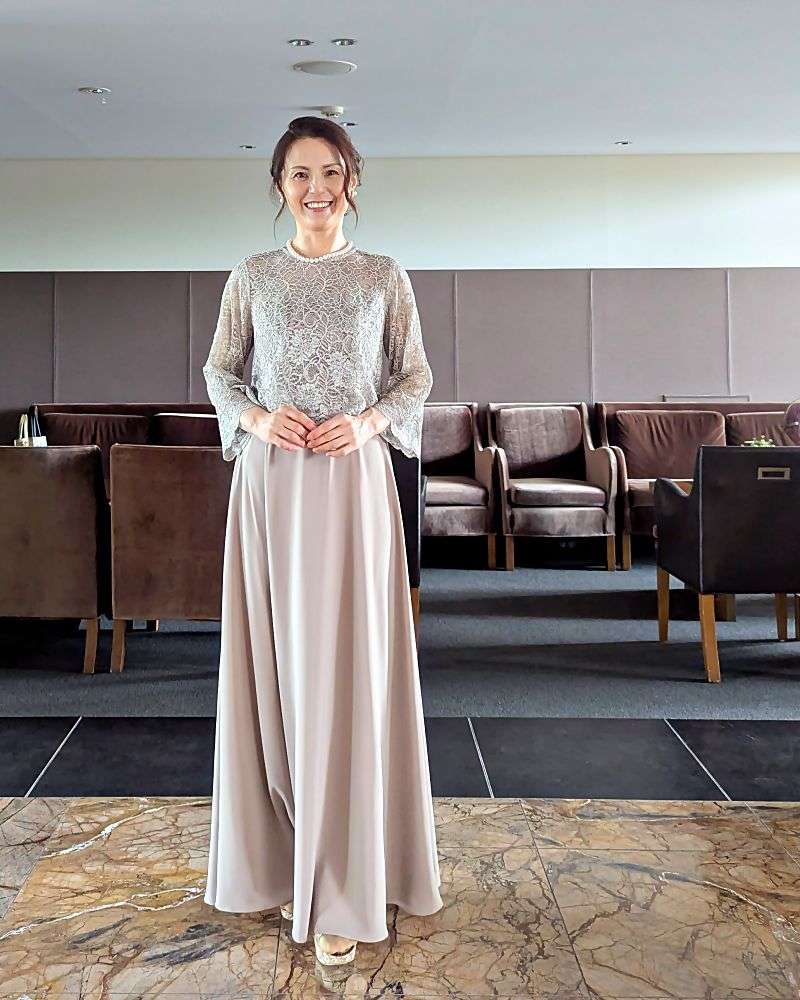 TWEED DRESS様 マザードレス撮影 | ERG BLOG | ERGMODEL