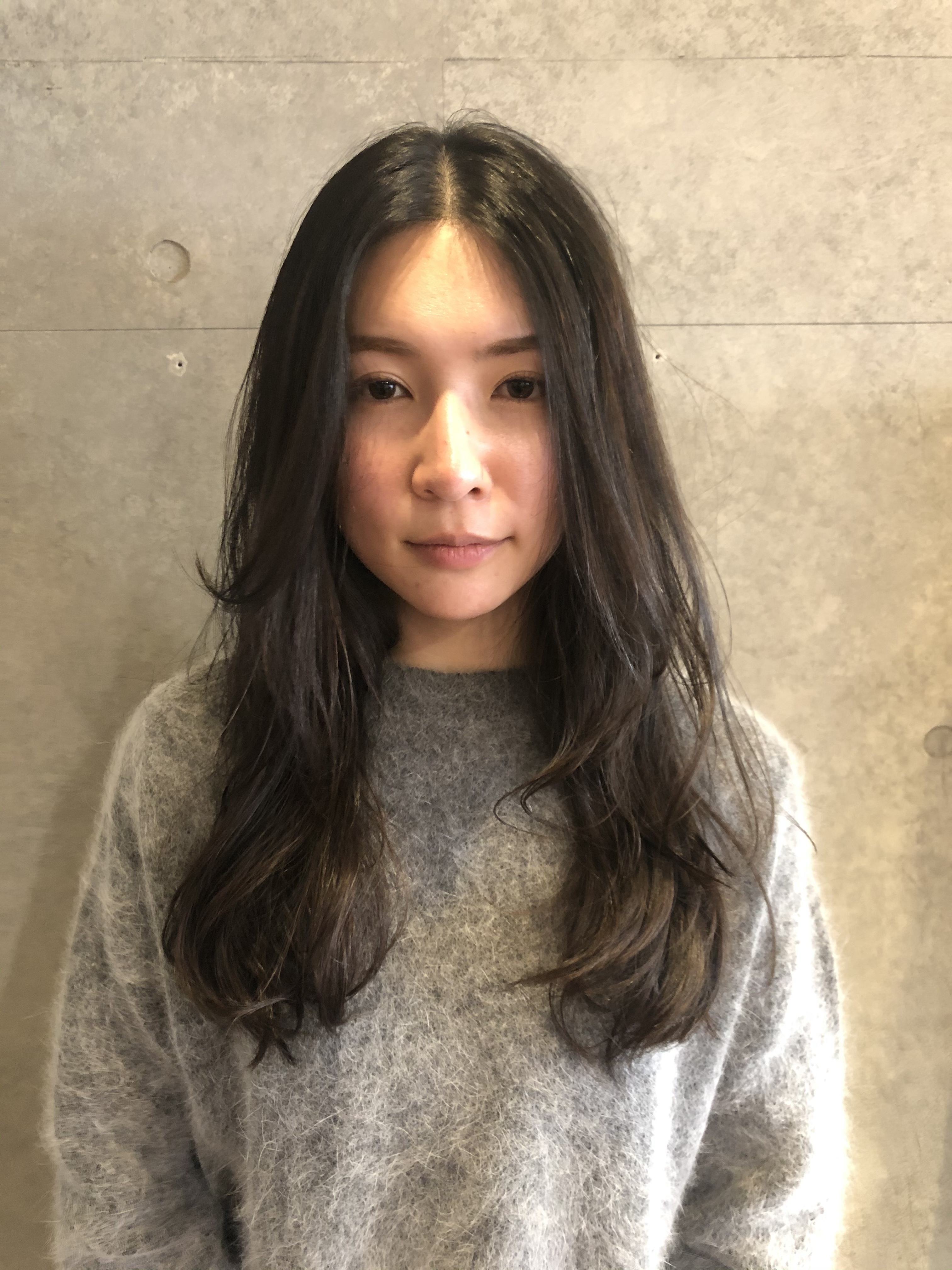 ロングスタイルアイロン内巻き一回転 Tocablog 自由が丘の美容室 美容院 ヘアサロン 口コミで人気