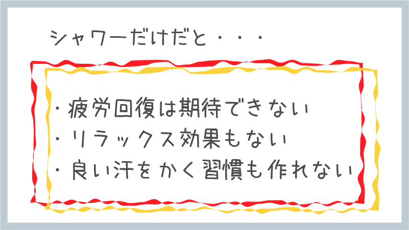 シャワー派の人必見！健康のためだけじゃない？浴槽に湯はりすべき理由」 | ブログ | 風呂釜洗浄キレイユ｜お風呂の追い焚き配管クリーニング