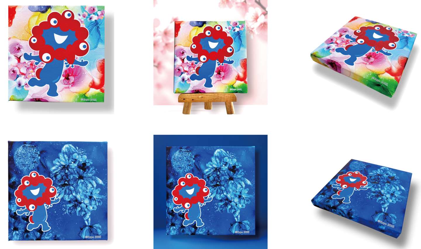 日大グラビヤ株式会社から、2025年 大阪・関西万博の会場外で