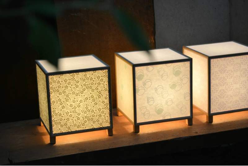 miyako andon CUBE TABLE LAMP | blog_STAND | 和風照明器具の miyako andon CUBE TABLE LAMP | blog_STAND | 和風照明器具の