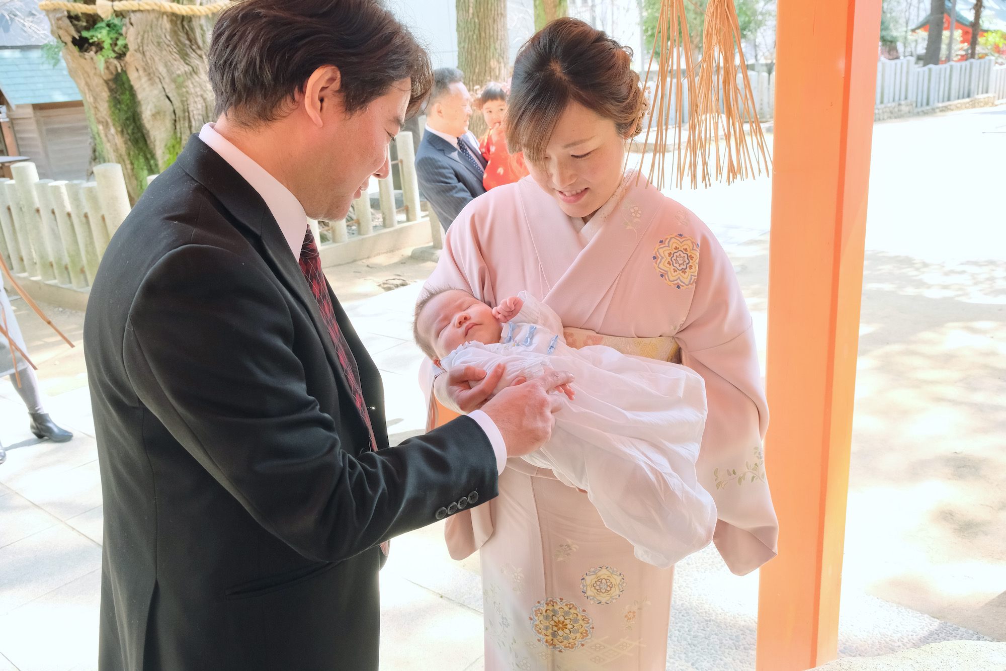 生田神社のお宮参りは元気な赤ちゃんが神様にご挨拶 記念写真 Kikiphotoworks公式ホームページとブログ