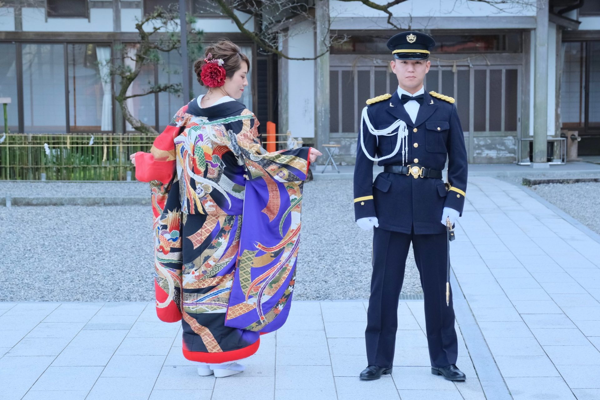 最新 自衛官 結婚式 礼服 自衛官 結婚式 礼服