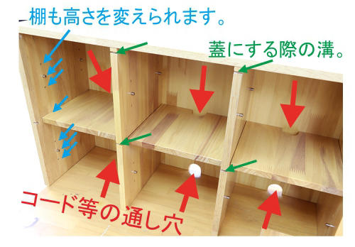 小次郎 作業机用 整理棚 | Product | シーフォース株式会社