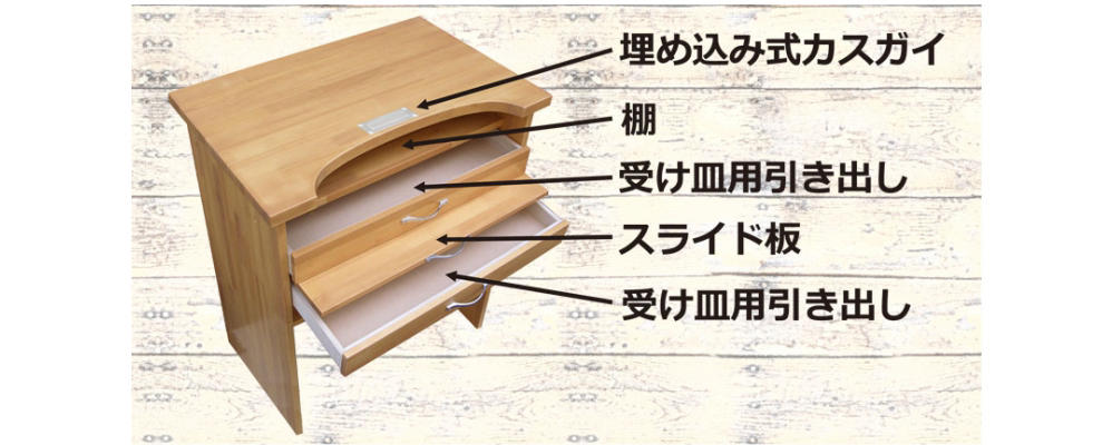 小次郎 作業机 袖無し(そでなし) | Product | シーフォース株式会社