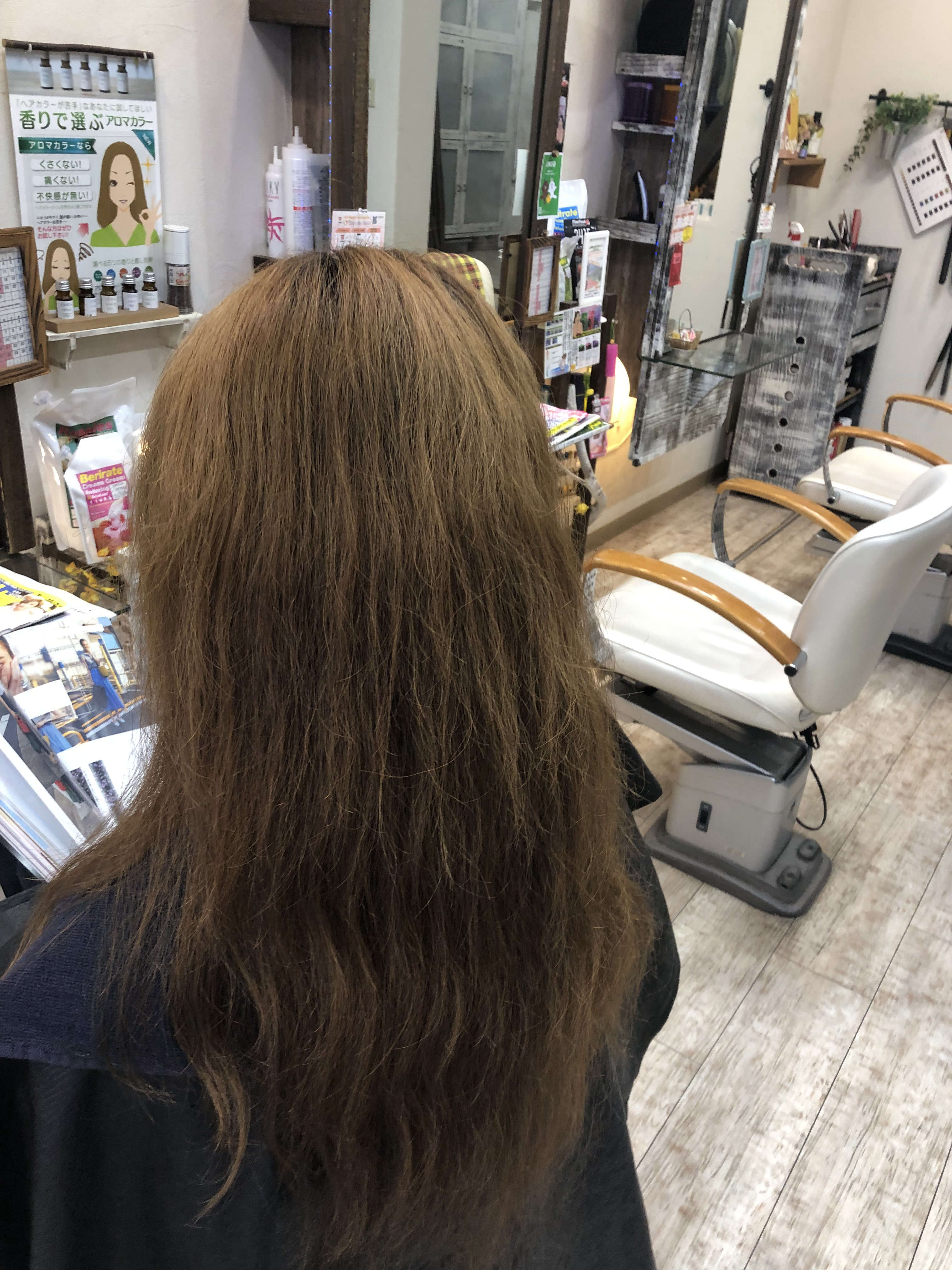 ドクターカラー クリアーを使って透明感のある色に Blog 市川市本八幡の美容室 美容院hair Chic ヘアシック