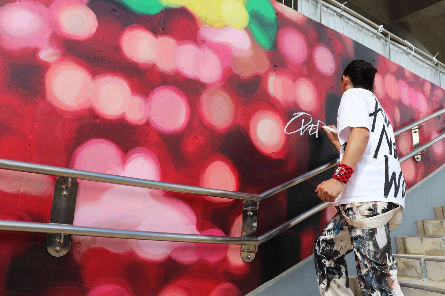 ☆鹿島アントラーズ ジーコ氏引退30周年記念ミューラル | works | OVER