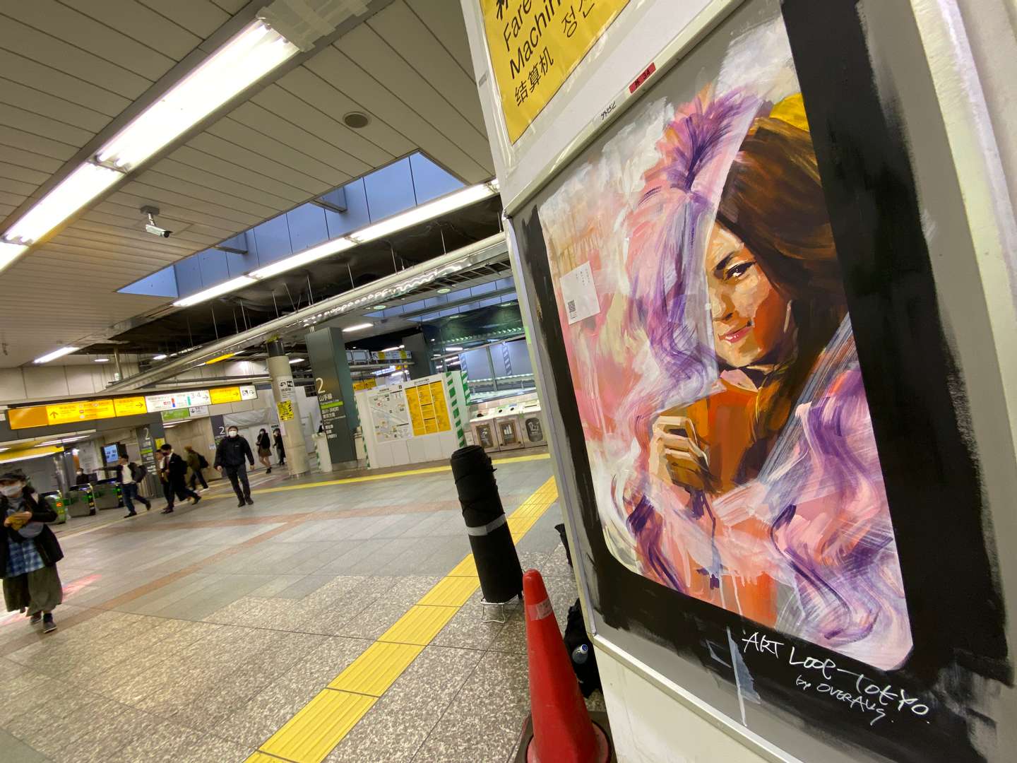 山手線全駅ライブペイント 「ART LOOP TOKYO 2020」 | works
