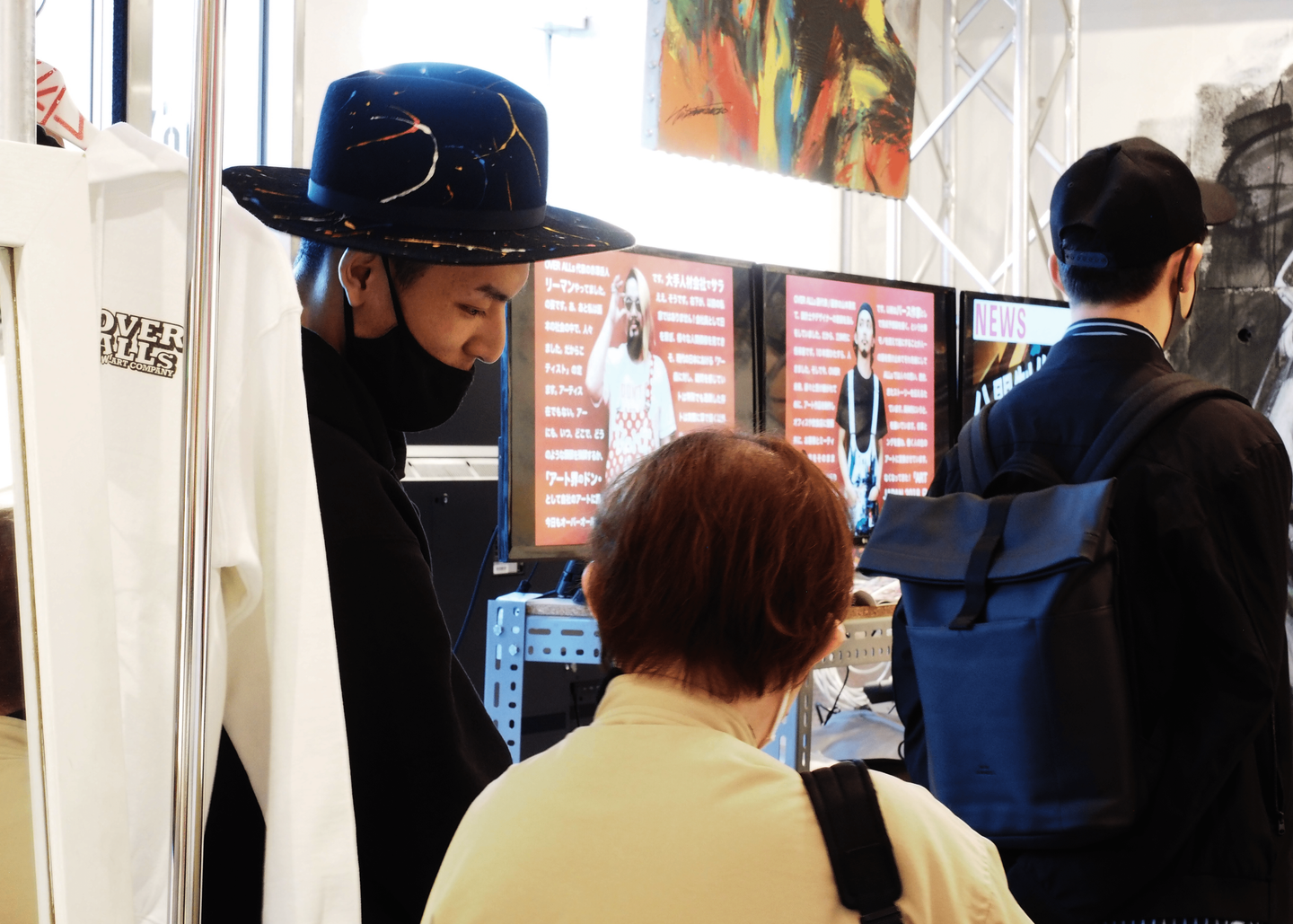 OVER ALLs STORE壁画 | works | OVER ALLs