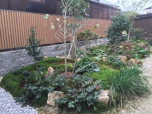 小さな庭づくり 小さな森づくり ２ ブログ 石本造園 防府市山口市の剪定 庭づくり 外構エクステリア工事専門店