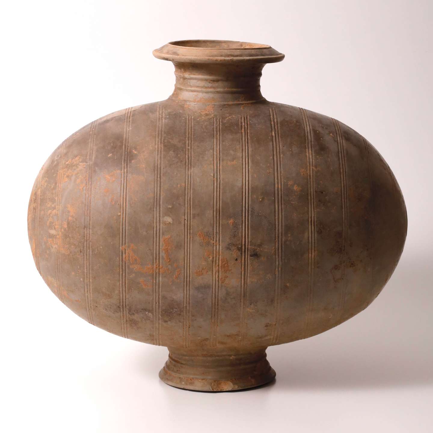 前漢灰陶繭壺 | 中国陶磁器 | 利菴アーツコレクション