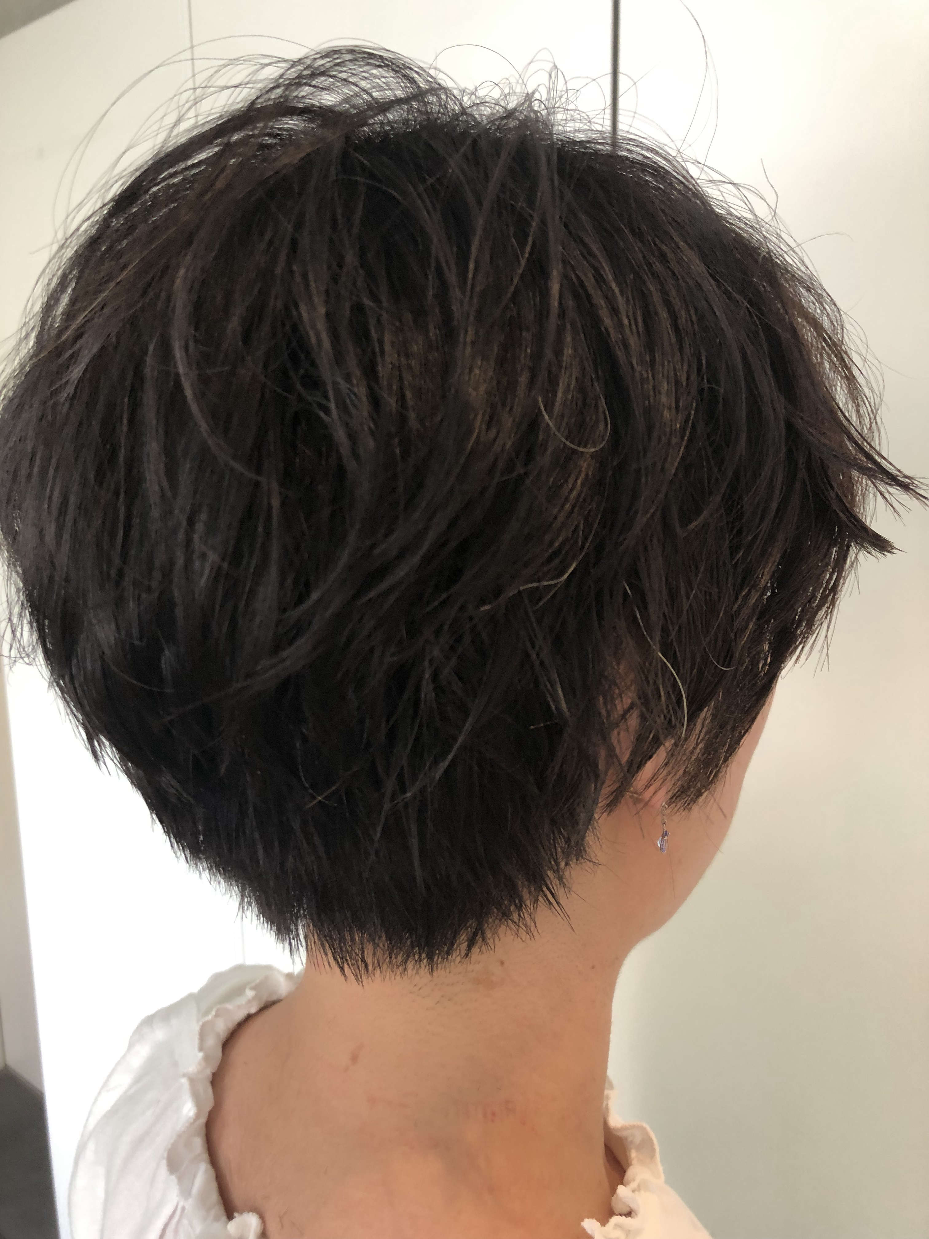 ショートヘアの襟足問題 パート2 Tocablog 自由が丘の美容室 美容院 ヘアサロン 口コミで人気