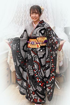 振袖用 成人式 飾り付き 帯締め 振袖 二十歳の記念式典 帯じめ 花 km779 