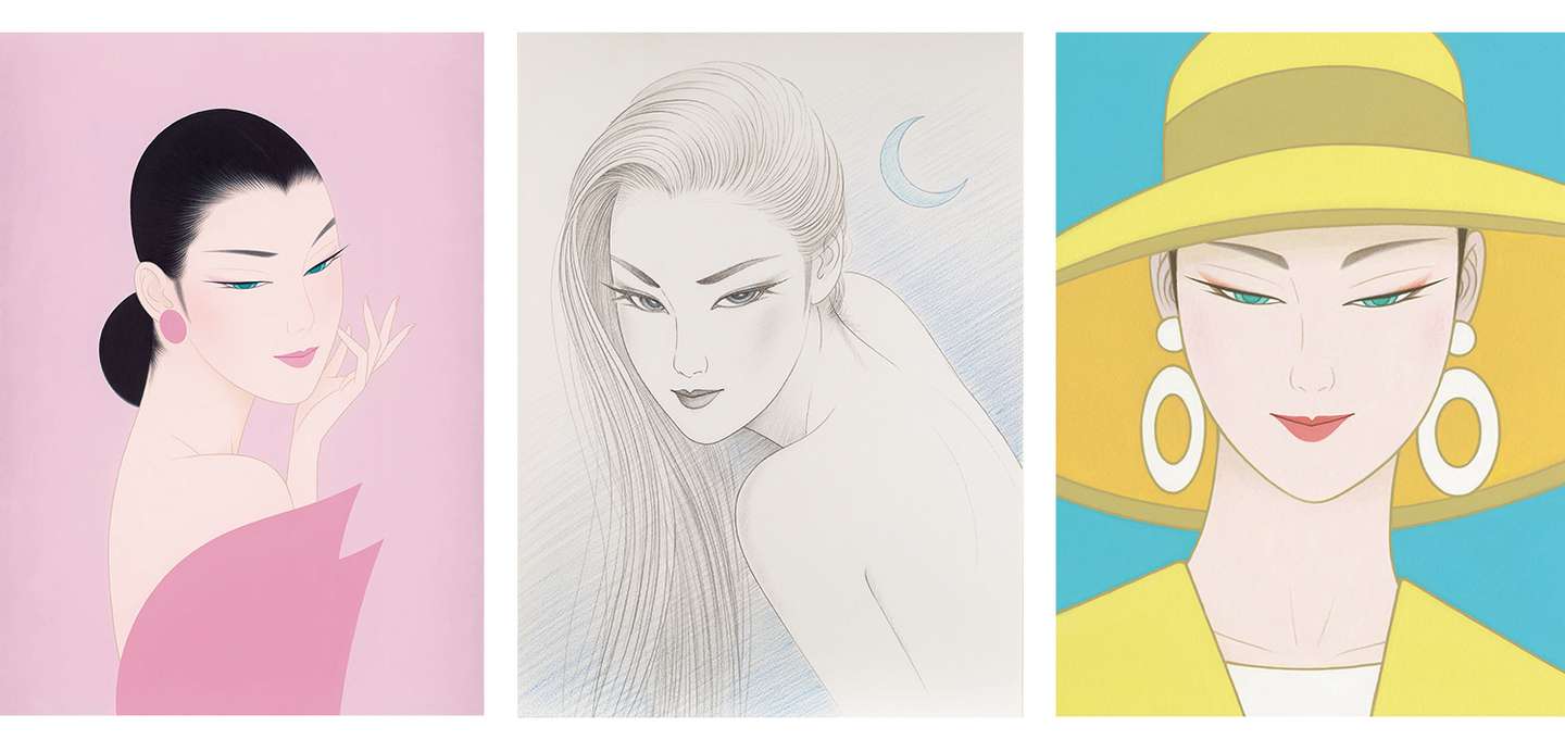 鶴田一郎の美人画３点が、木下美術館コレクションに | INFORMATION 