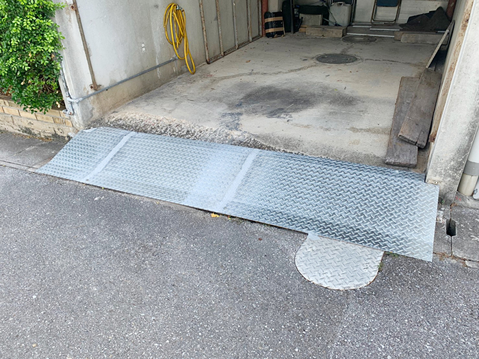 駐車場 鉄板 鉄骨 段差プレート スロープ www.ramblermoto.com