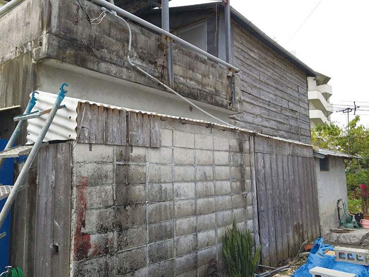 木造住宅補修工事 那覇市k様 四季彩ペイントの施工事例 四季彩ペイント 木造住宅補修工事 那覇市k様 四季彩ペイントの施工事例 四季彩ペイント