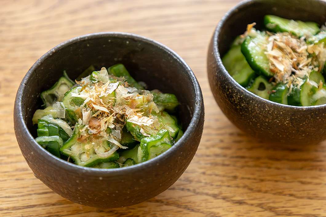 浅漬器】オクラときゅうりの浅漬け | 長谷園のwebレシピ | 長谷園のweb