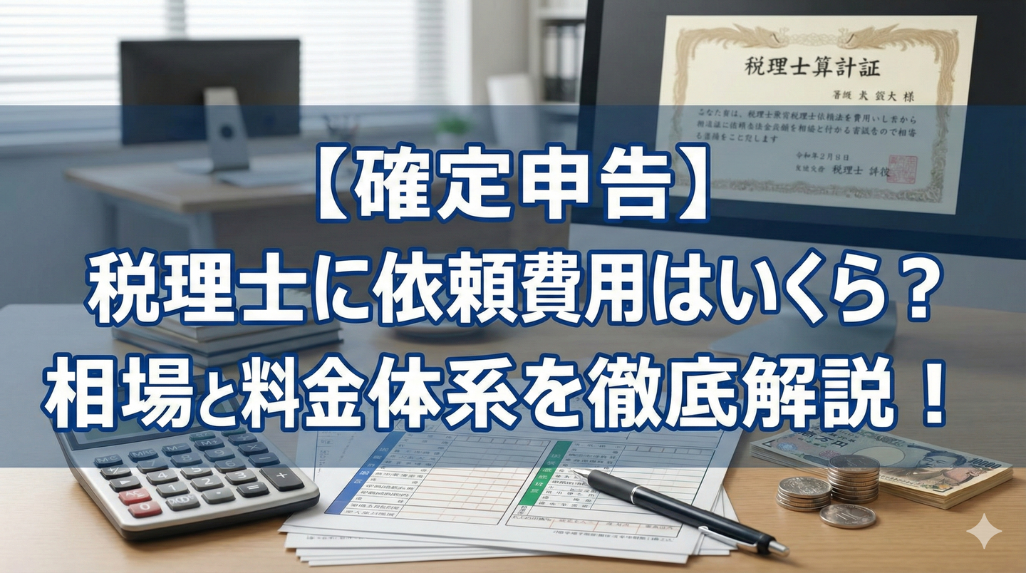 確定申告】税理士に依頼する費用はいくら？相場と料金体系を徹底解説！ | ブログ | 小松悟税理士事務所
