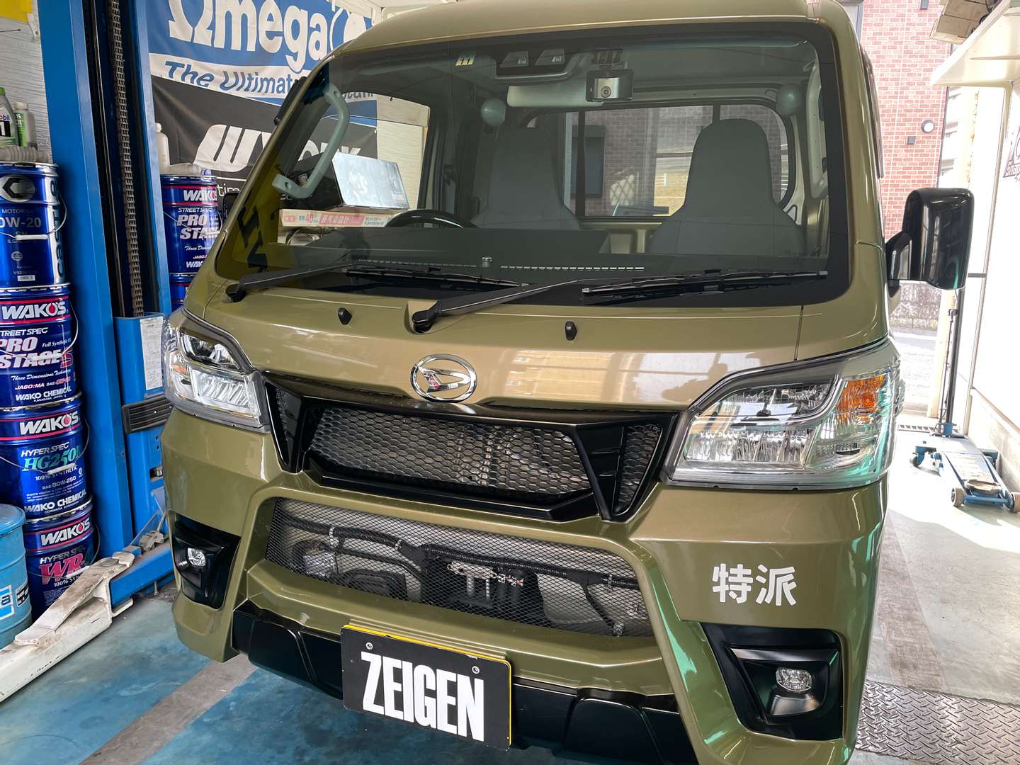 ハイゼットトラックジャンボ オイルクーラー取付 | ZIEGEN BLOG | 千葉