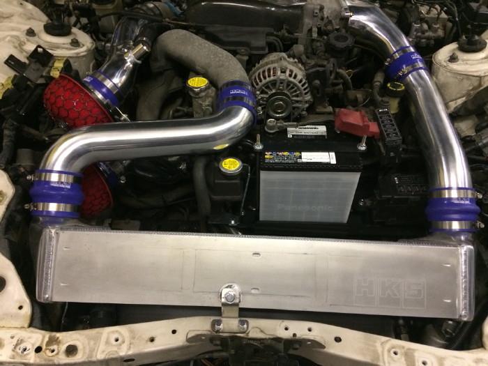 hks インタークーラー タイプs 前置き シルビア　スープラ　rx7 HKS S TYPEインタークーラー のパーツレビュー | シルビア