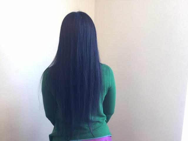 オーガニックヘナをしながら ４年伸ばし続けた髪を切って社会貢献 ビサイジュのブログ 手稲の美容室ビサイジュガーデン