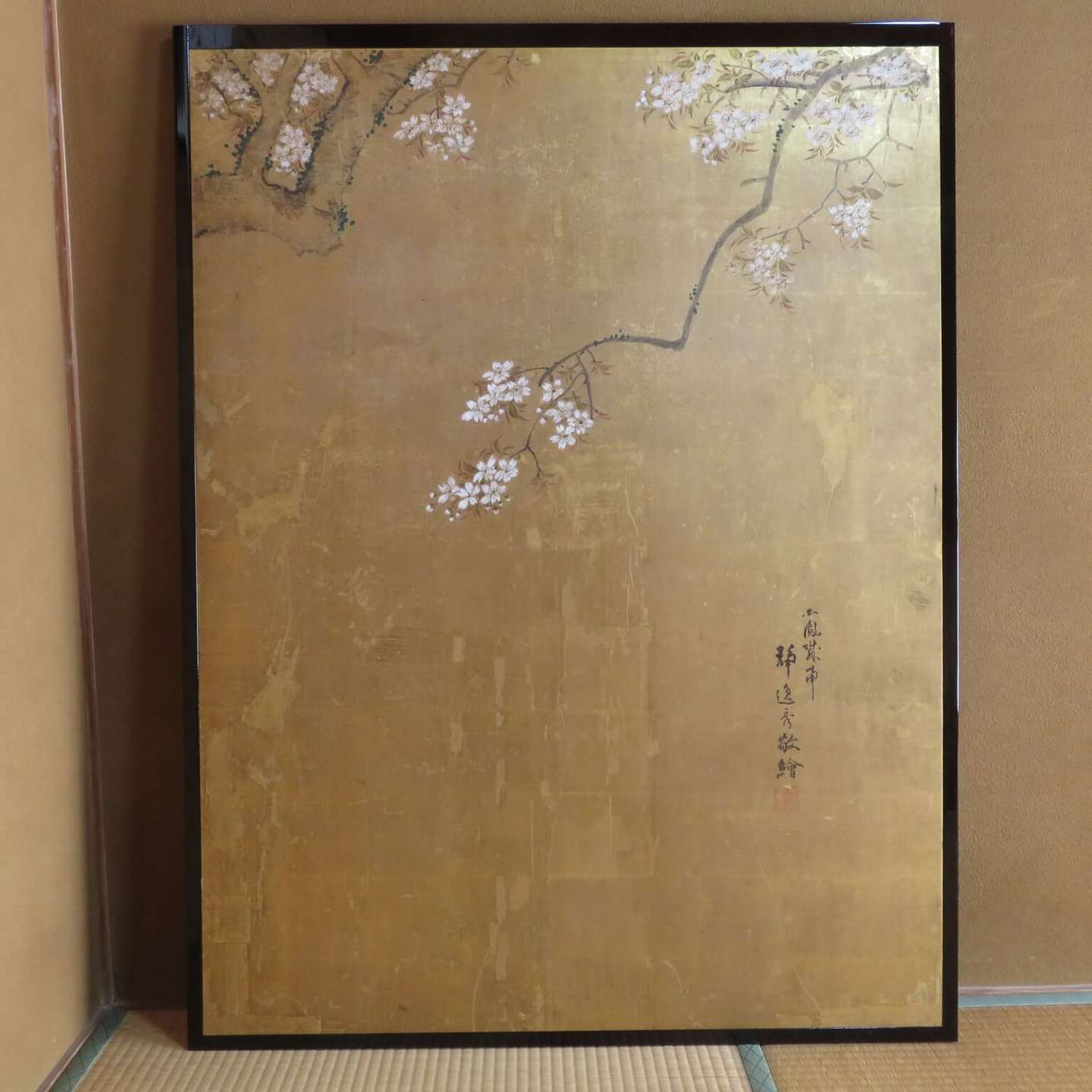 山車の襖絵修復 | ブログ | 掛軸・額・屏風などの表装は愛知県の表具店