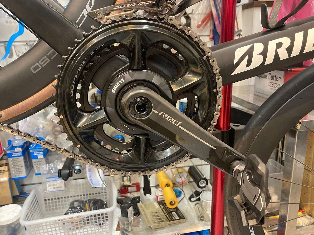 クランクを交換して軽量化しました | スポーツ本館ブログ | 愛知県大府