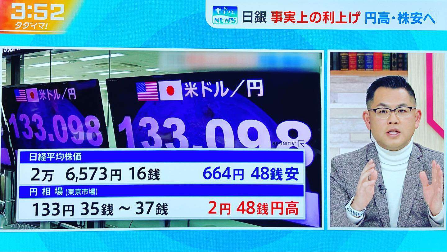 RKB毎日放送 タダイマ！「金融緩和政策の修正」 | ニュース | FPサポートセンター株式会社