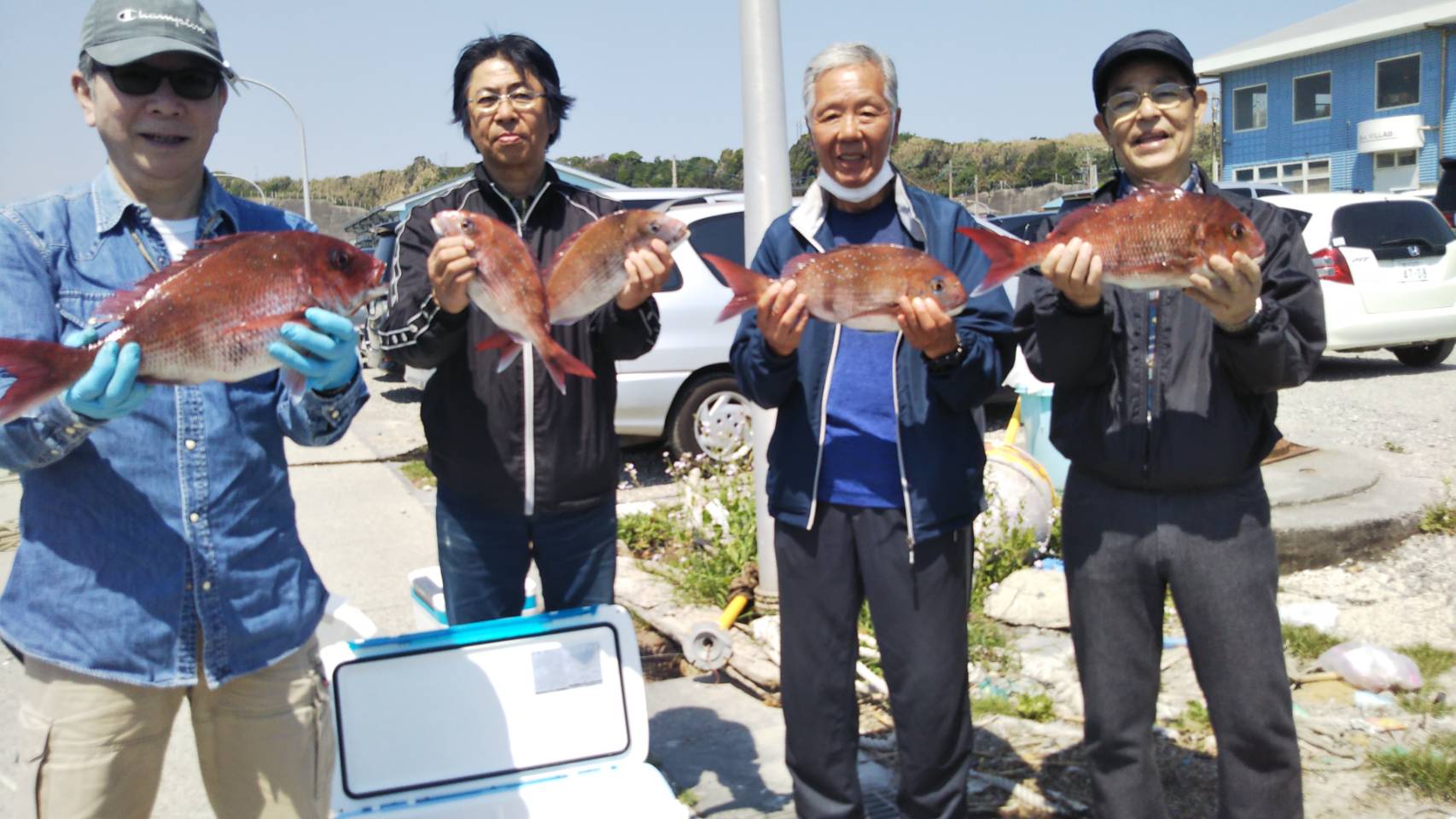 最大3 6kg 真鯛のヒットが連発 トップ7枚数名 他にも5枚 4枚 3枚などの方も多め 21年あまさけや丸ブログ あまさけや丸 松輪 剣崎の釣り船 江奈港