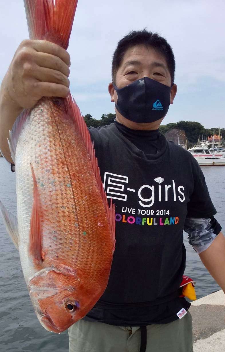 真鯛3 6kgゲット イサキトップ30匹 21年あまさけや丸ブログ あまさけや丸 松輪 剣崎の釣り船 江奈港