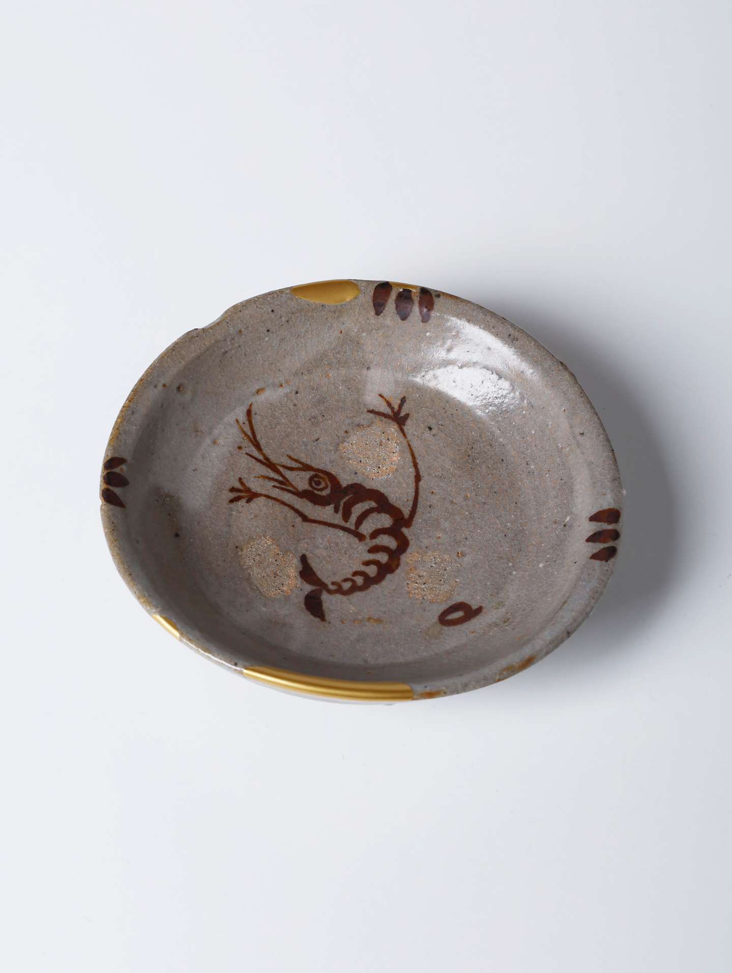 絵唐津海老文小皿 | 日本陶磁器 | 利菴アーツコレクション