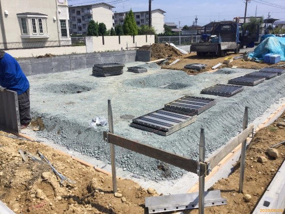 新築現場のようす(基礎工事編)  イトウ工務店のブログ  株式会社 