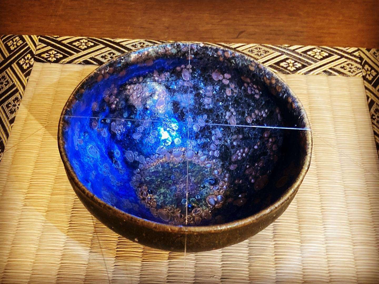 鈴木禎三 ～ 曜変天目・碗の中の小宇宙展～ が始まりました