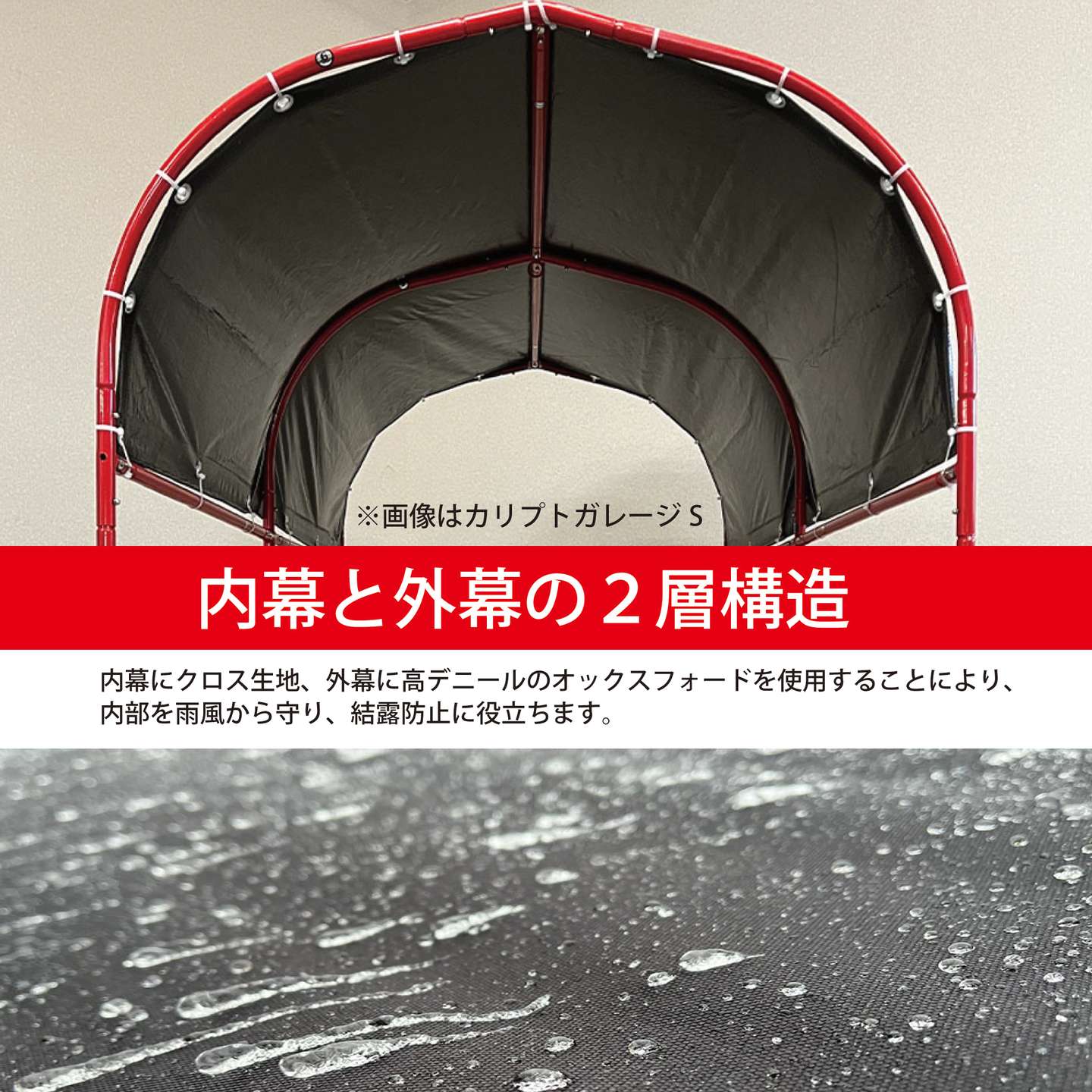 サイクルハウス カリプトガレージ(S) 南栄工業 黒 エクステリア ...