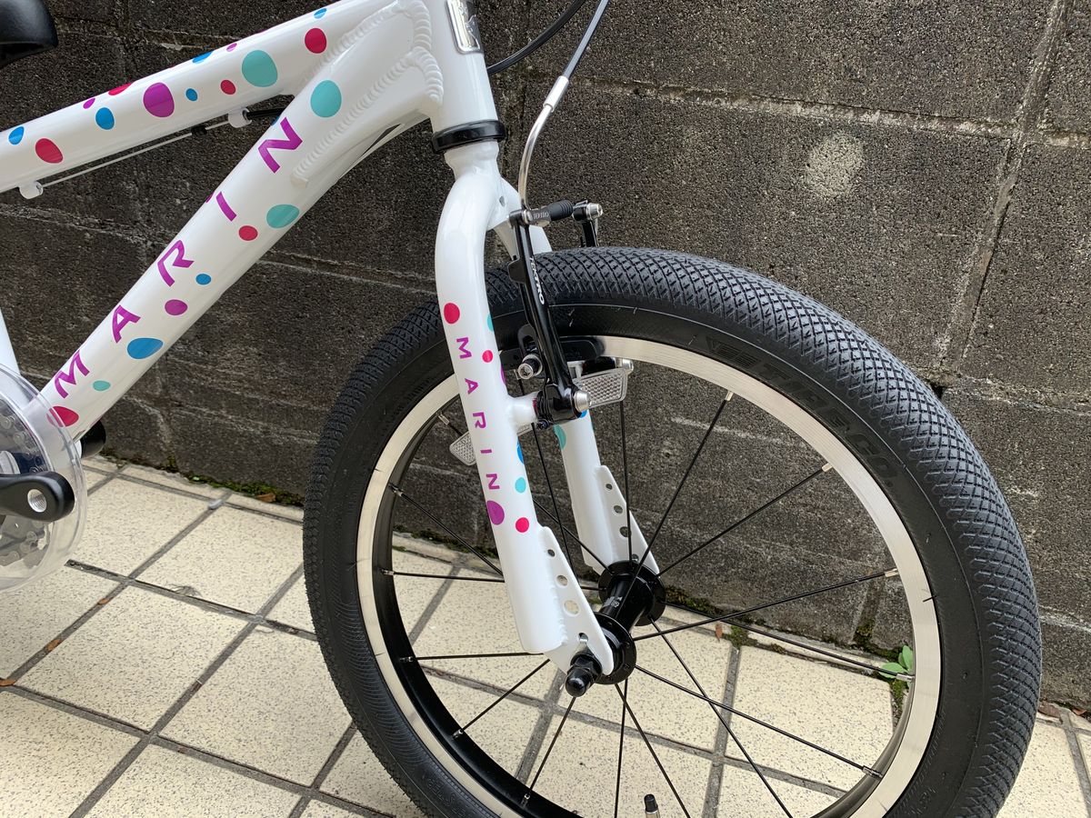 最新商品 【MARIN（マリン）】DONKY JR 16 前輪新品交換済み - 自転車