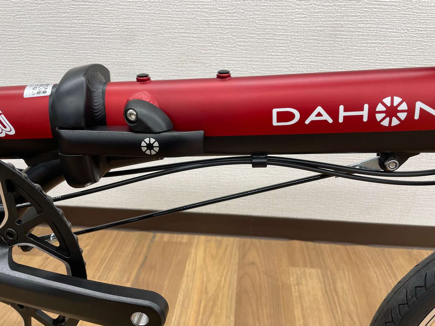 D480 ☆ 10000円☆ ミニベロ中古自転車 【20インチ 赤 】