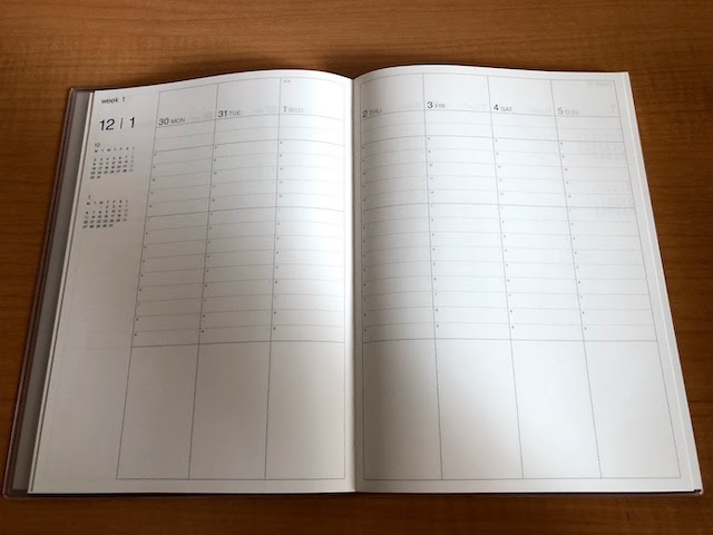 無印良品 年の手帳 Blog Junichisunaga Com