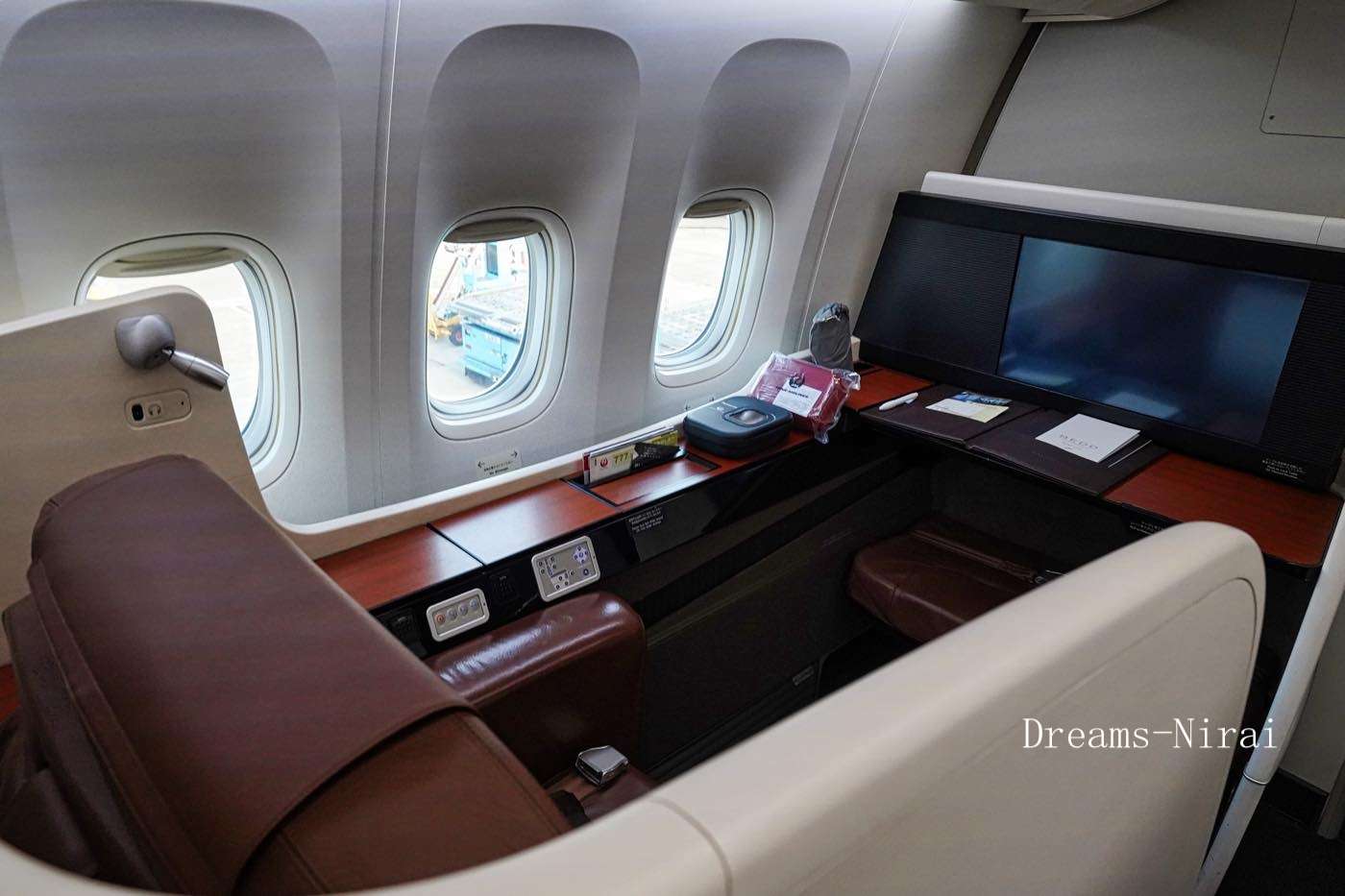 Returning home in Japan Airlines First Class（LHR→HND） JAL