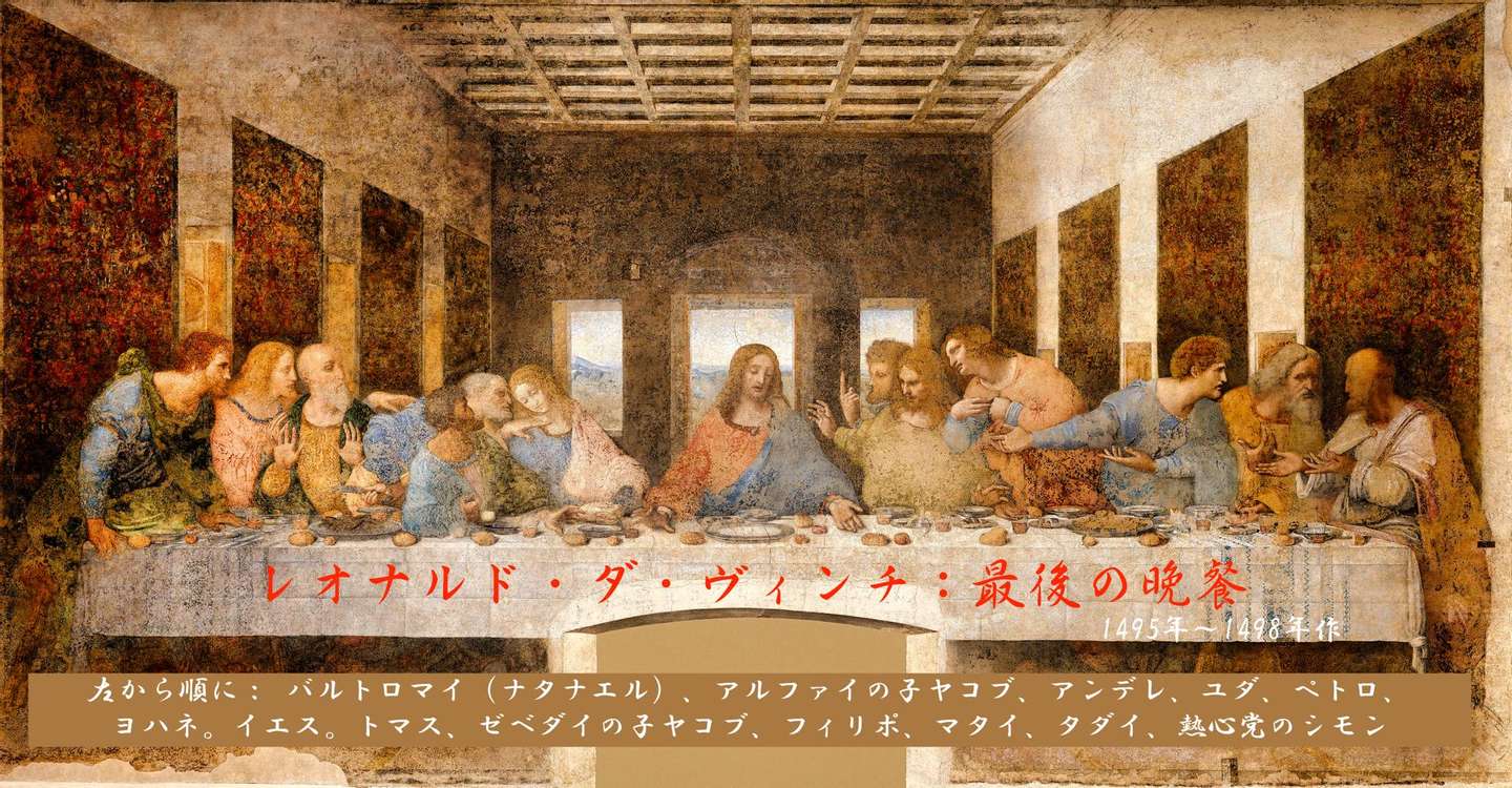 キリスト教の12使徒のシンボルが分かると教会や絵画を見る時に