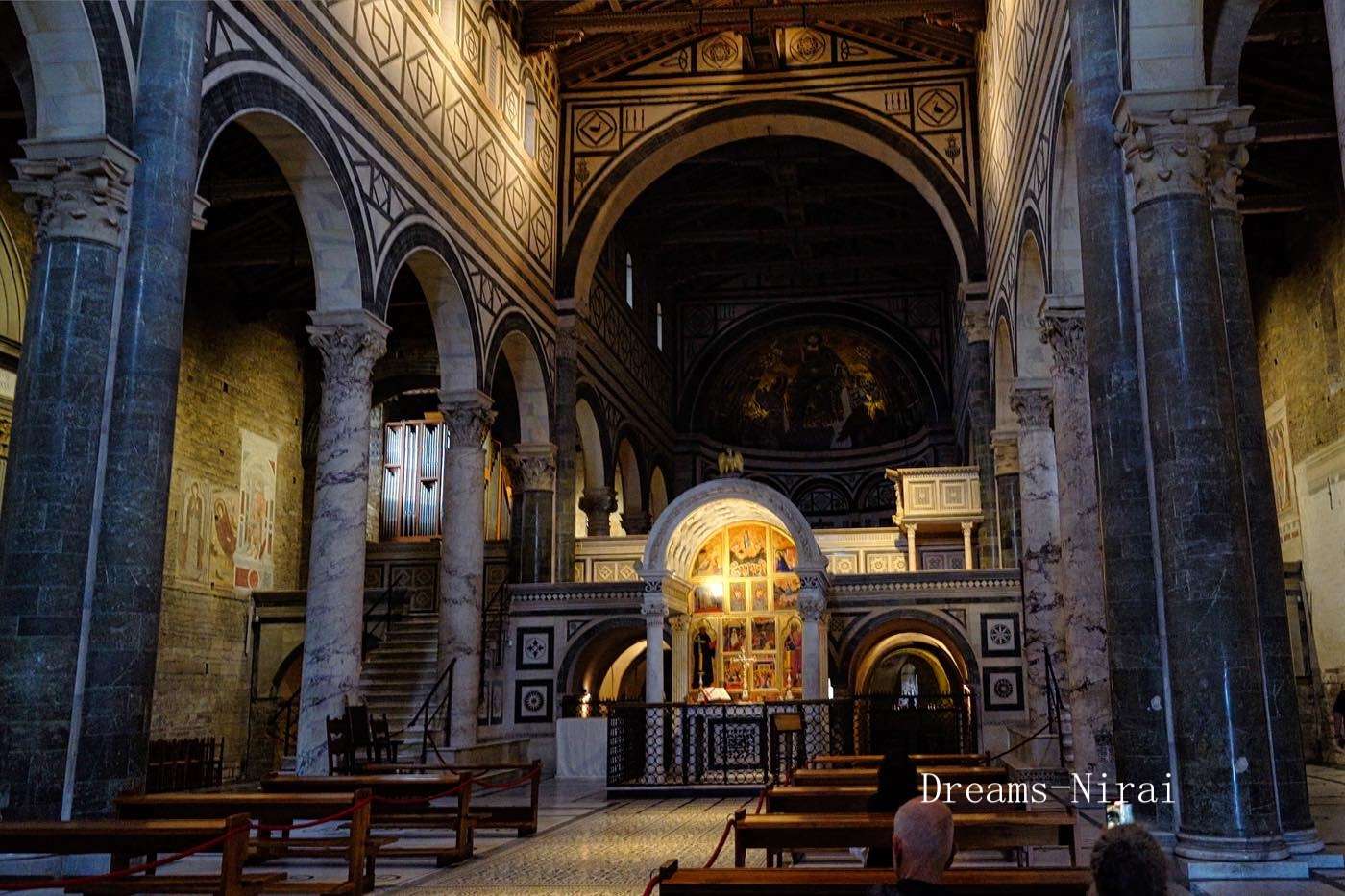 サン・ミニアート・アル・モンテ教会（Basilica di san miniato al