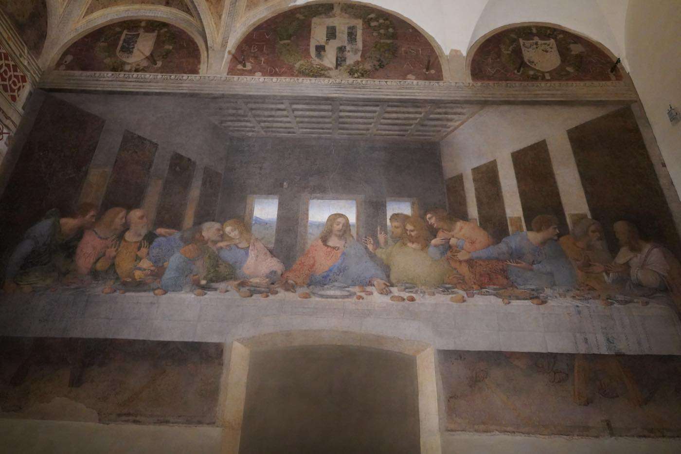 守屋多々志、「最後の晩餐」（ミラノ）、希少な額装用画集より、美品 守屋多々志、「最後の晩餐」（ミラノ）、希少な額装用画集より、美品