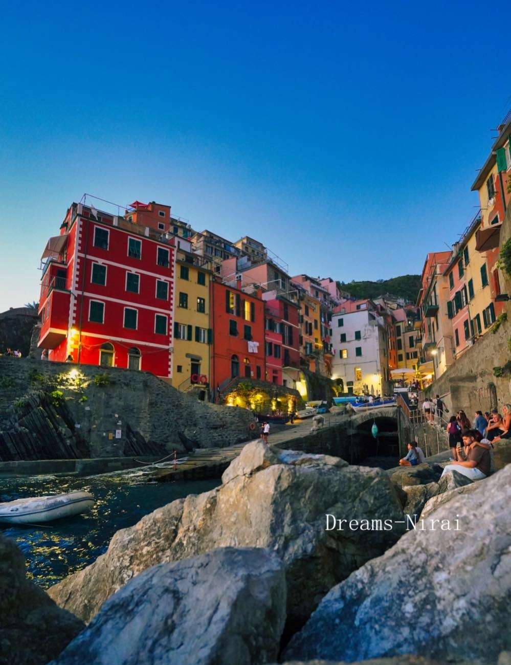 リオマッジョーレ：Riomaggiore（Cinque Terre）（夕方から早朝まで