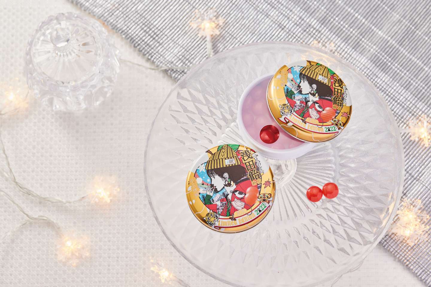 冬シーズン数量限定デザイン缶「浅田飴糖衣」を 11月1日(月)より販売 