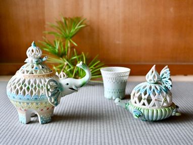 レア品 みかガマ カメさん花器 TOP | mikanoguchi