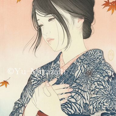 宮﨑優木版画「黄昏」が発売になりました(アダチ版画) | News | SASAI