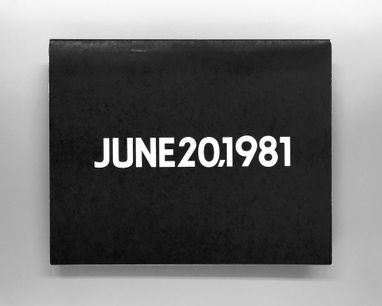ON KAWARA というアート | blog_Message | | Tiger Gyroscope