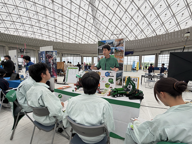やまぐち建設産業魅力発見フェアに参加しました | ブログ | 髙山産業
