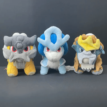 ユ*カ様 ポケモンセンター　エンテイ　ライコウ　スイクン　色違い　チャーム　非売 色違いライコウドール / 色違いエンテイドール / 色違いスイクン