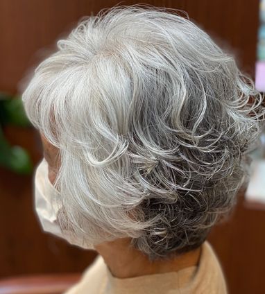 ミセスパーマスタイル ムース仕上げ Kumiko S Hair Style ヘアメイクワッズ Hair Make W S 美容院 美容室 千駄ヶ谷駅徒歩2分